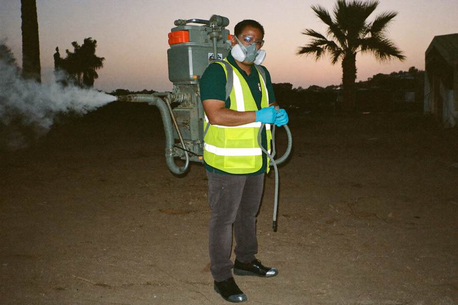 Pest control equipment and products used by PUMP